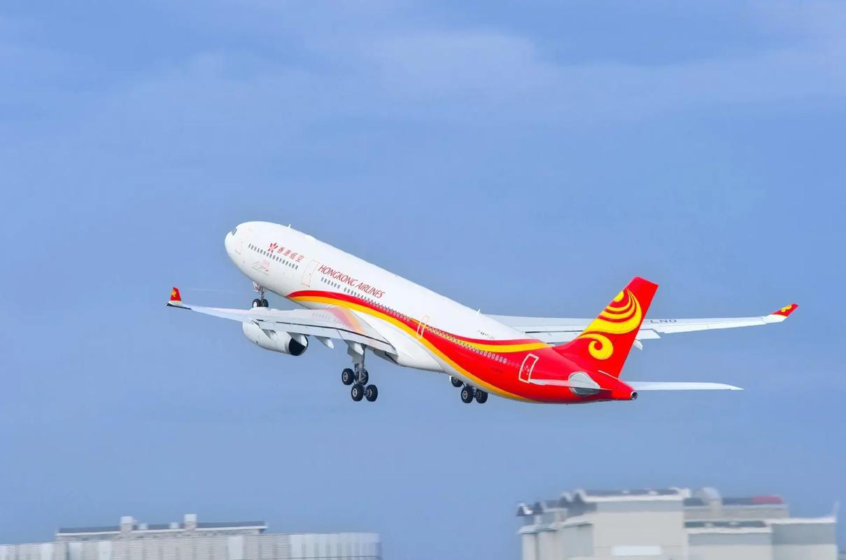 Hong Kong Airlines aircraft taking off