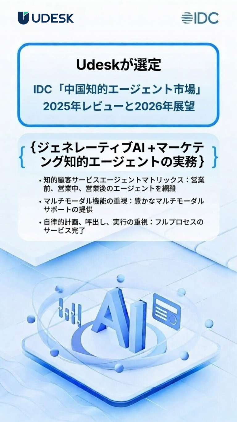 沃豊科技、業界唯一の企業としてIDC「中国インテリジェントエージェント市場2026年展望」レポートに選定！